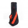Fusion Funksion Acoustic / Dreadnought Guitar Black & Orange