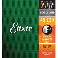 Elixir Nanoweb 5-Strings Light