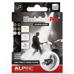 Alpine MusicSafe Pro Earplugs Black