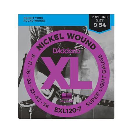 D'Addario EXL 120-7