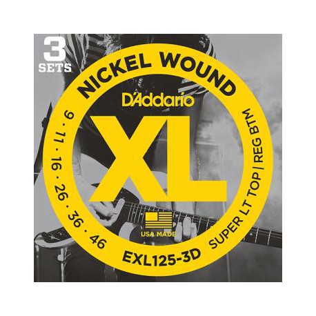 D'Addario EXL 125-3D