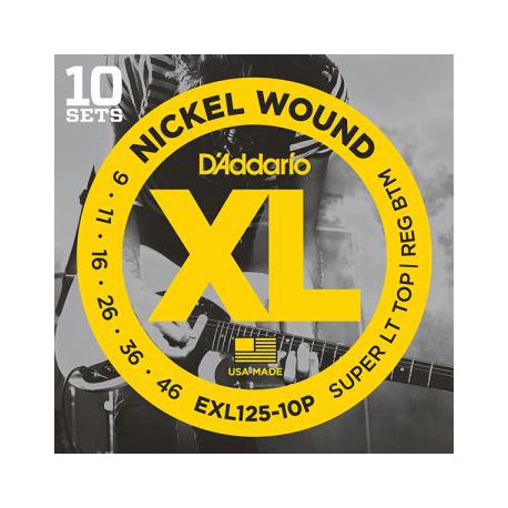 D'Addario EXL 125-10P