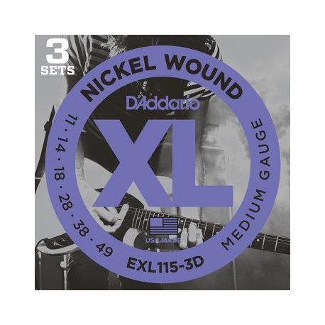 D'Addario EXL 115-3D