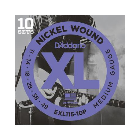 D'Addario EXL 115-10P