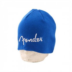 Bonnet avec logo Fender bleu